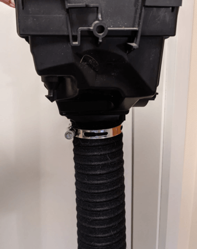 Luftfilterkasten Ansaugtrichter 70mm Airbox Zuluft passend für Ford Fiesta ST MK8 - MD-TrackPerformance